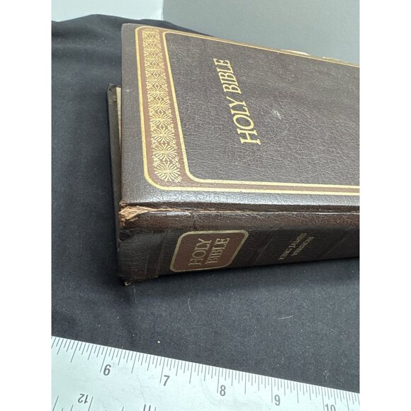 1975 Edition The Open Bible King James Version By Royal Leather Bound READ USA - Picture 3 of 14